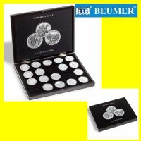 Estuches para monedas LEUCHTTURM, modelo VOLTERRA para ONZAS DE PLATA y ORO